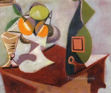 レモンとオレンジのある静物画 1936 年キュビスト パブロ・ピカソ Oil Paintings
